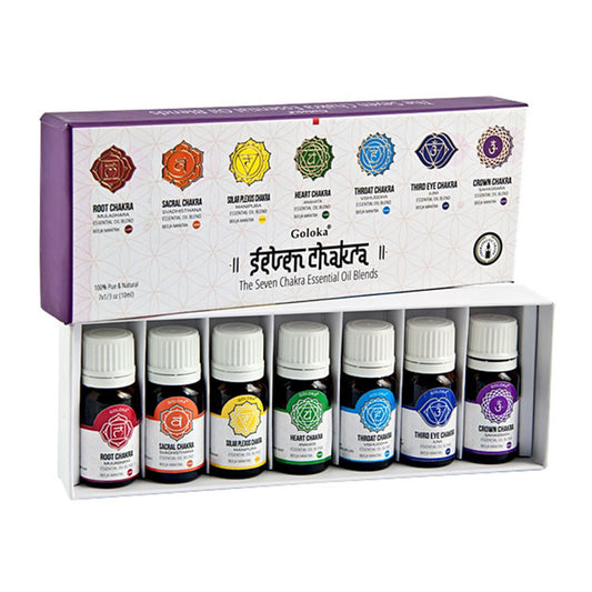 Goloka - 7 Chakra Giftpack Etherische Olie (10ml)