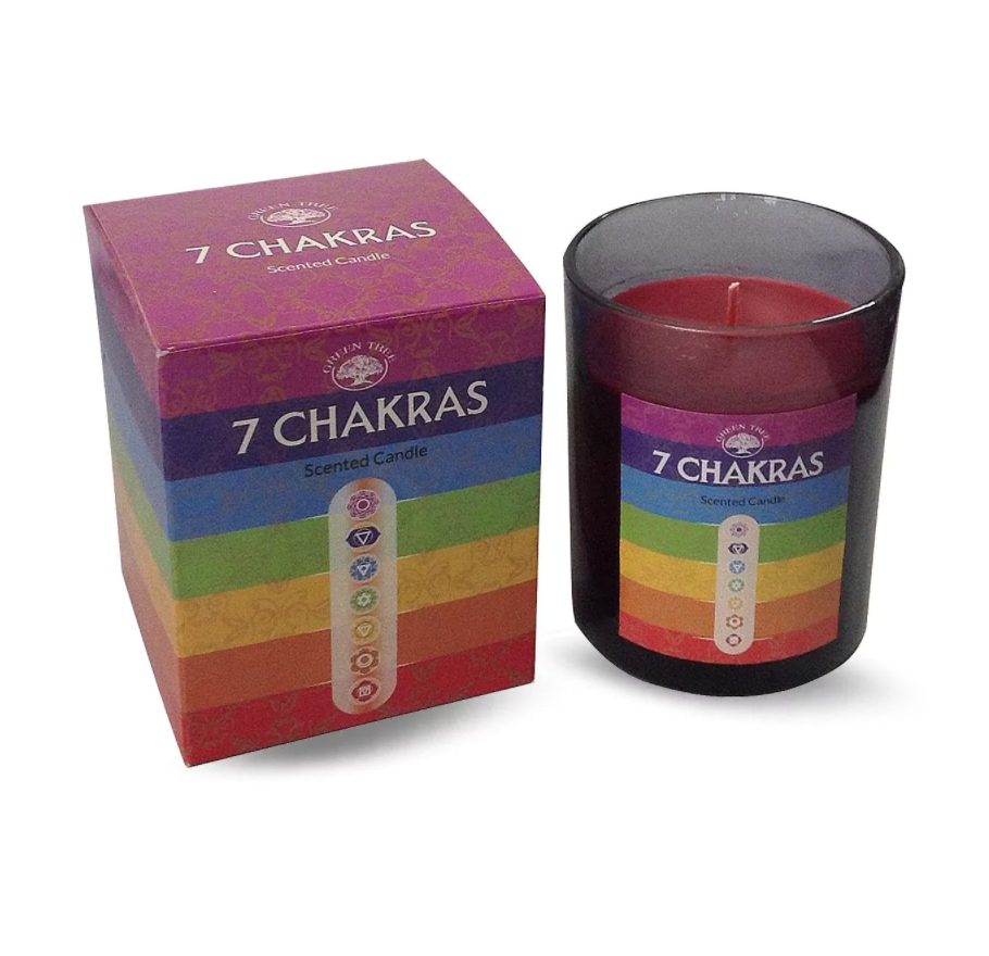 Green Tree - 7 Chakra's Geurkaars (210 Gram)