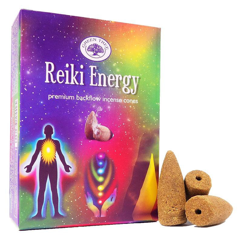 Green Tree - Reiki Energy Backflow Cones